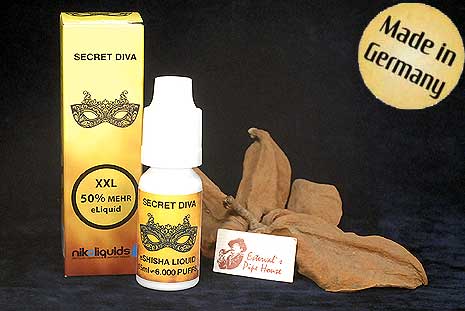 Niko Liquids E-Shisha "Gelb" Secret Diva 15ml